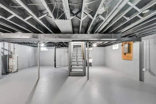 Dry, sealed basement