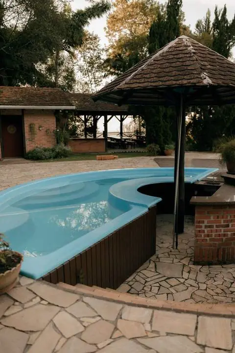 Pool and patio in Nokomis