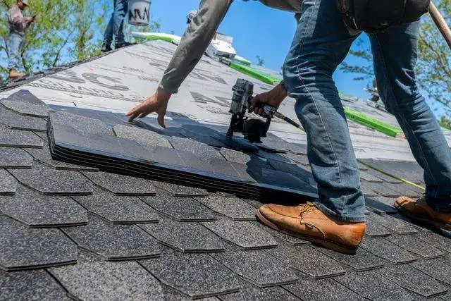 Nailing architectural shingles in Fort Worth